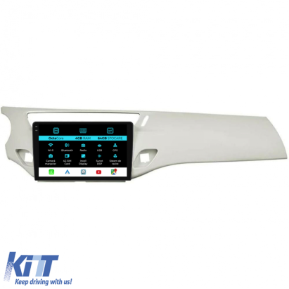 Navigatie Dedicata Citroen C3, DS3 (2009-2016), 9Inch, 4Gb Ram, 64Gb Stocare, Carplay