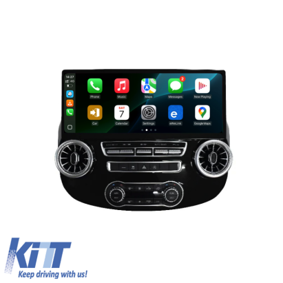 Navigatie Dedicata Mercedes Vito W447 (2014-2021), 17Inch, 4Gb Ram, 64Gb Stocare, Carplay