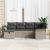 Set de canapele pentru grădină 6 pcs Gri deschis poliratan GartenMobel Dekor