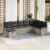 Set de canapele pentru grădină 8 pcs Gri deschis poliratan GartenMobel Dekor