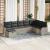 Set de canapea cu pernă Manual 8 pcs Gri deschis poliratan GartenMobel Dekor