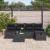 Set de canapea cu pernă cu depozitare 6 pcs Negru poliratan GartenMobel Dekor