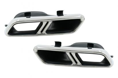 Ornamente evacuare Mercedes AMG din inox 304 pentru C/E/S/GLE/GLC