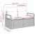 Set de canapea cu pernă Manual 6 pcs Gri deschis poliratan GartenMobel Dekor