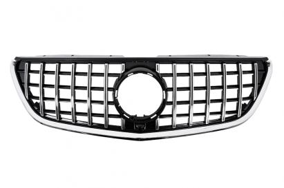 Grilă centrală Mercedes Vito W447 2020+ Panamericana GTR negru crom