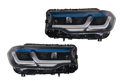Faruri LED BMW Seria 5 G30 G31 Sedan Touring (2017-2019) LCI Design