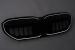 Grila Centrala BMW Seria 7 G11 G12 LCI (2020-up) M Design Negru Lucios