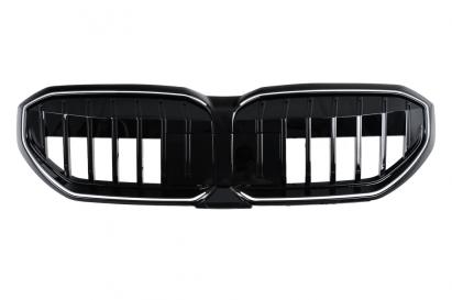 Grila Centrala BMW Seria 7 G11 G12 LCI (2020-up) M Design Negru Lucios