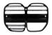 Grila Centrala BMW Seria 3 G22 Coupe G23 Cabrio (2020-2027) Negru Lucios