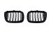 Grile Centrale BMW X3 G01 (11.2017-2021) X4 G02 (02.2018-2021) Negru Lucios Duble