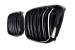 Grile Centrale BMW X3 G01 (11.2017-2021) X4 G02 (02.2018-2021) Negru Lucios Duble