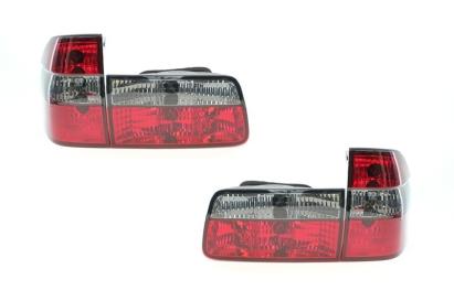 Set de stopuri tuning potrivit pentru BMW Seria 5 E39 1995-2000 break cu semnalizator fumuriu, stânga și dreapta