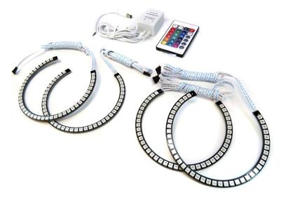 Ochi îngeri RGB autopro potriviți pentru BMW Seria 3 E36 1990-1998 sedan/combinate/coupe/compact, Seria 5 E39 1995-2000, Seria 7 E38 1994-2001