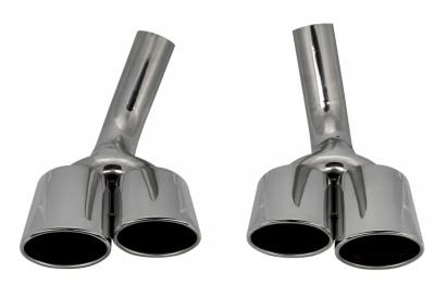 Capace de evacuare tip AMG potrivite pentru Mercedes G-Class W463 1989-2018 crom