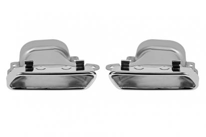 Set de terminații cromate tip CLA45 potrivit pentru Mercedes CLA W117 2013-2018, stânga și dreapta