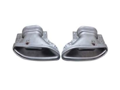 Set de capace cromate tip AMG Line potrivit pentru Mercedes S-Class W222 2017-2020, stânga și dreapta