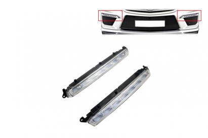 Lumini de zi potrivite pentru bara AMG la Mercedes ML W166 2011-2015/GL X166 2012-2015