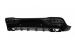 Difuzor spate stil GLE63 cu capete negre pentru Mercedes GLE Coupe C167 2020+