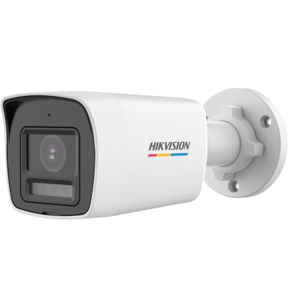 Camera supraveghere analog, Hikvision, 8MP, Dual Light 30m lumina alba 20m, lentila 2.8mm, microfon, DS-2CE10UF3T-LS
