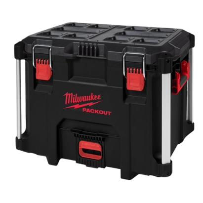 Cutie de transport scule Milwaukee PACKOUT XL, IP65, capacitate 45 kg