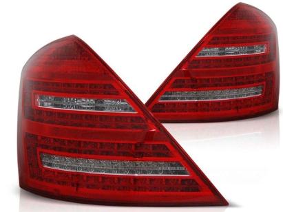 Stopuri LED de tuning potrivite pentru Mercedes S-Class W221 2006-2009 cu semnalizator alb