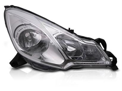 Far drept reflector potrivit pentru Citroen C3 2009-2012 cu bază cromată