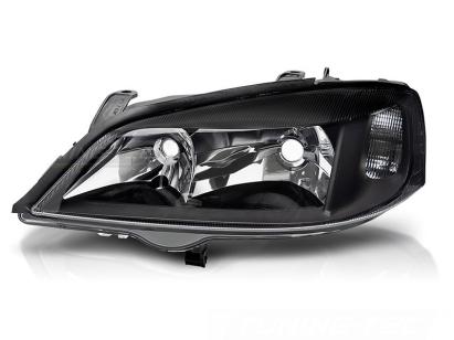 Far stâng reflector potrivit pentru Opel Astra G 1997-2004 cu bază neagră
