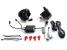 Kit de proiectoare cu ochi de înger potrivit pentru Mini Cooper R55/R56/R57/R58/R59/R60 crom, stânga + dreapta