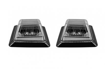 Indicatori laterali LED potriviți pentru Mercedes G-Class W463 cu design W464 și bază cromată
