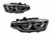 Set de faruri LED tip LCI potrivit pentru BMW Seria 3 F30 sedan, F31 touring 2013-2015 pentru modelele cu faruri xenon din fabrică