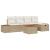 Set de canapele pentru grădină cu pernă 6 pcs Bej Rattan poli GartenMobel Dekor