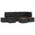 Set de canapele pentru grădină 7 pcs Negru 55 x 62 x 69 cm GartenMobel Dekor