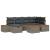 Set de canapele pentru grădină 7 pcs Gri 55 x 62 x 69 cm GartenMobel Dekor