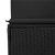 Set de canapele pentru grădină 6 pcs Negru 55 x 62 x 69 cm GartenMobel Dekor