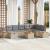 Set de canapele pentru grădină cu pernă 9 pcs Bej Rattan poli GartenMobel Dekor