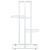Suport pentru flori cu 4 nivele, alb, 43x22x76 cm, metal GartenMobel Dekor