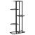 Suport pentru flori cu 5 niveluri, negru, 43x22x98 cm, metal GartenMobel Dekor