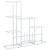 Suport pentru flori, 94,5x25x88 cm, alb, metal GartenMobel Dekor