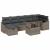 Set de canapele pentru grădină 8 pcs Gri poliratan GartenMobel Dekor