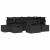 Set de canapele pentru grădină 7 pcs Negru poliratan GartenMobel Dekor