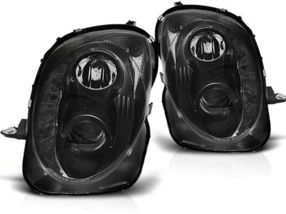 Set de faruri de tuning cu lumini DRL reale, potrivit pentru Alfa Romeo MITO după 2008, stânga și dreapta