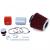 Kit de admisie cu filtru de aer sport roșu, potrivit pentru Audi TT 8N 1.8 4 cilindri 98-06