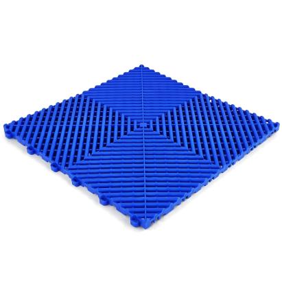 Placă de podea RAMROXX Performance pentru garaj, albastră, 40x40cm