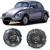 Faruri Fumuri Negre cu Fante, Pereche, potrivite pentru VW Beetle + Cabriolet din 73