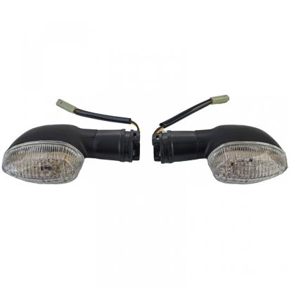 Semnale de direcție LED pentru motocicletă, alb clare, potrivite pentru Yamaha FZ1 FZ6 FZ8 MT 07 09 TDM XJ6 YZF