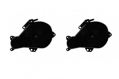 Set de capace pătrate pentru faruri cu lumină LED potrivite pentru BMW Seria 7 F01, F02, F03 2008-2011, F04 Hybrid 2008-2012, stânga și dreapta
