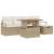 Set de canapele pentru grădină 6 pcs Bej poliratan GartenMobel Dekor