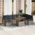 Set de canapele pentru grădină 9 pcs Gri poliratan GartenMobel Dekor