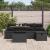 Set de canapele pentru grădină 6 pcs Negru poliratan GartenMobel Dekor