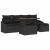 Set de canapele pentru grădină 6 pcs Negru poliratan GartenMobel Dekor